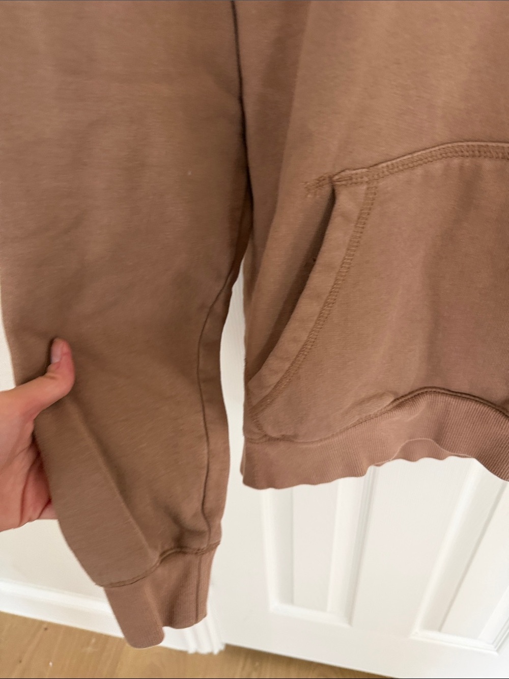 Wisconsin Lake Geneva Hooded Sweatshirt - Brown - Picture 5 of 9